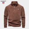GANT® Långärmad halvzip-tröja