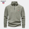 GANT® Långärmad halvzip-tröja