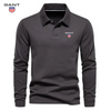 GANT® Klassisk långärmad piqué-polo