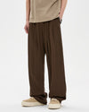 Avslappnade Broderade Wide-Leg-byxor