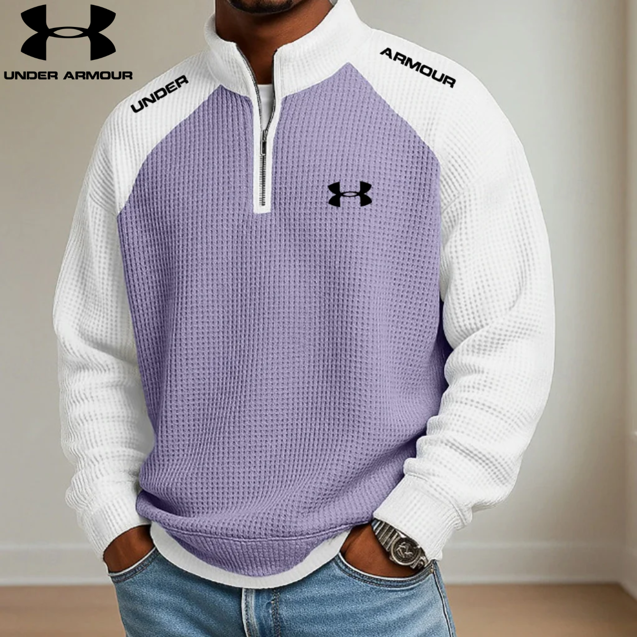 UA™ Performance-tröja med Quarter-Zip