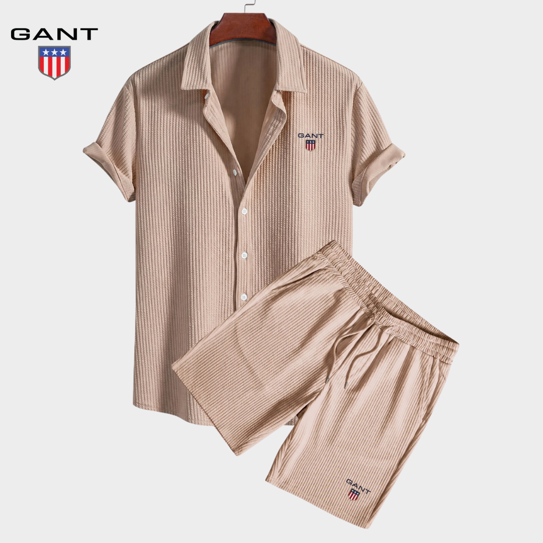 GANT™ Premium Sommarset – Skjorta & Shorts
