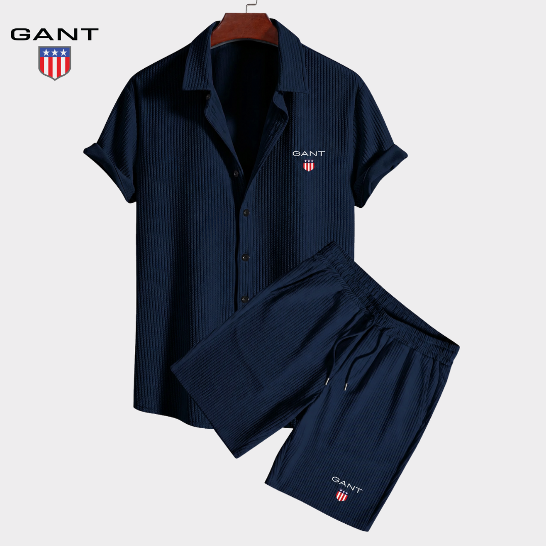 GANT™ Premium Sommarset – Skjorta & Shorts