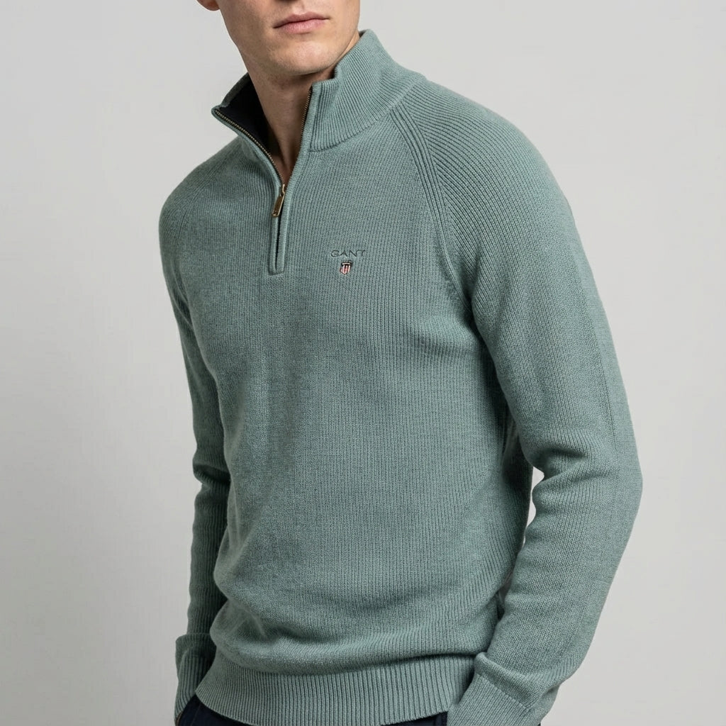GANT® Premium tröja med dragkedja