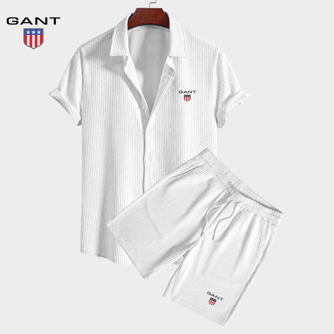 GANT™ Premium Sommarset – Skjorta & Shorts