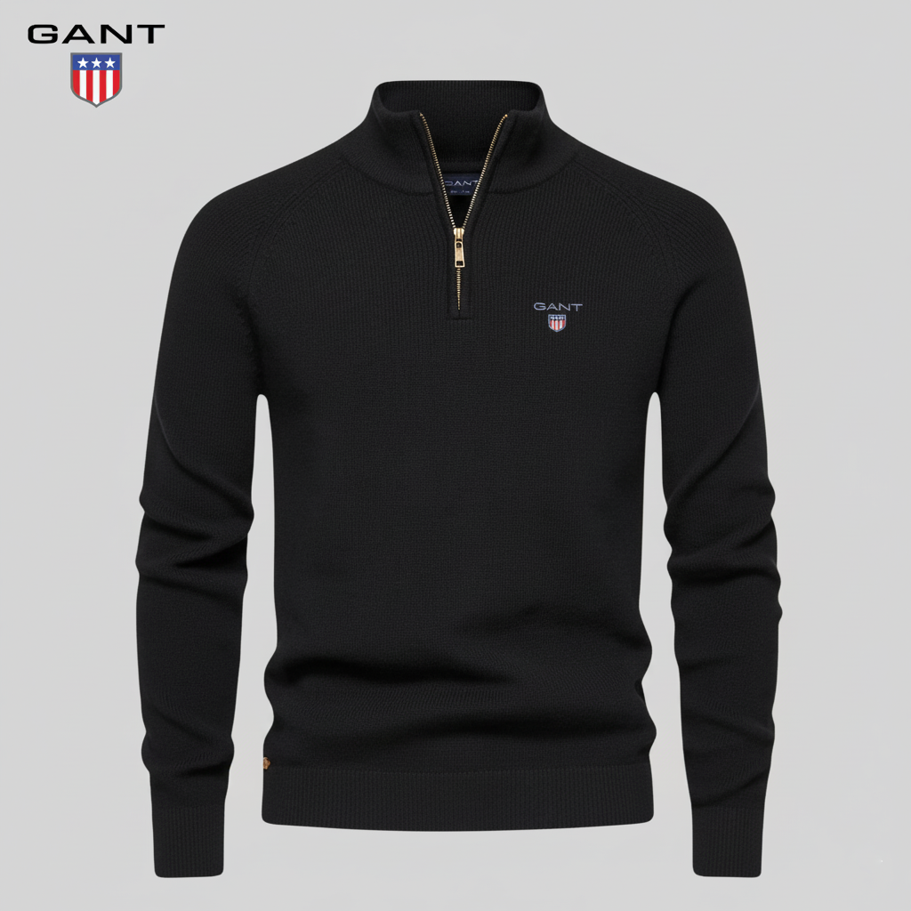 GANT® Premium halvzip-tröja