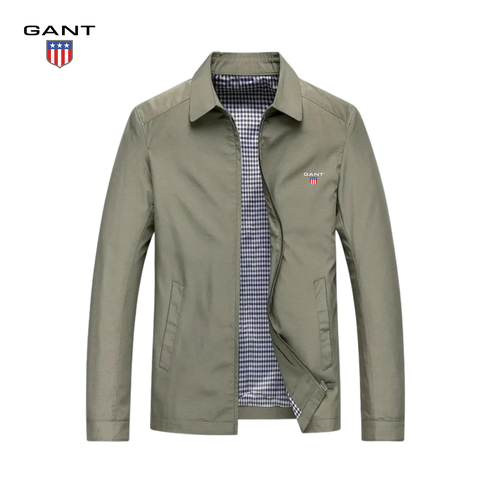GANT® Lättviktsjacka med dragkedja