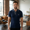 GANT® Ribbstickad Piké
