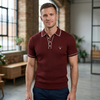 GANT® Ribbstickad Piké