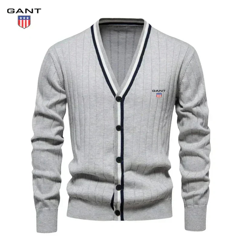 GANT® Raffinerad Cardigan med knappslå