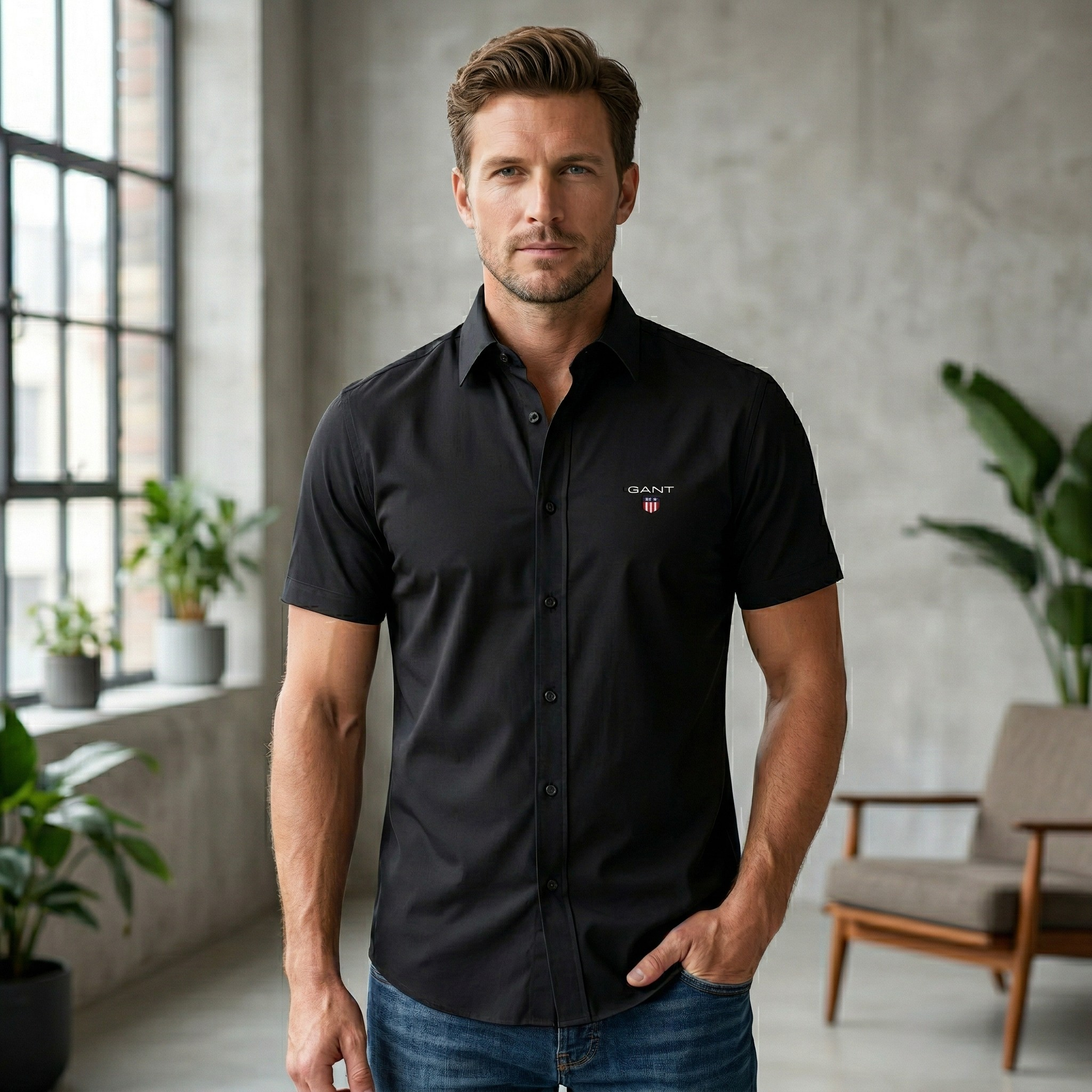 GANT® Kortärmad skjorta