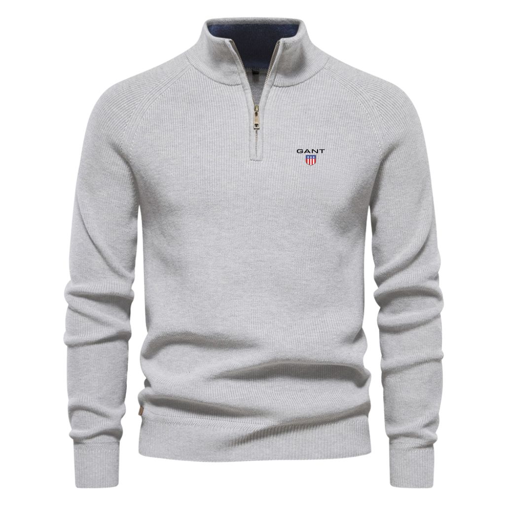 GANT® Premium halvzip-tröja