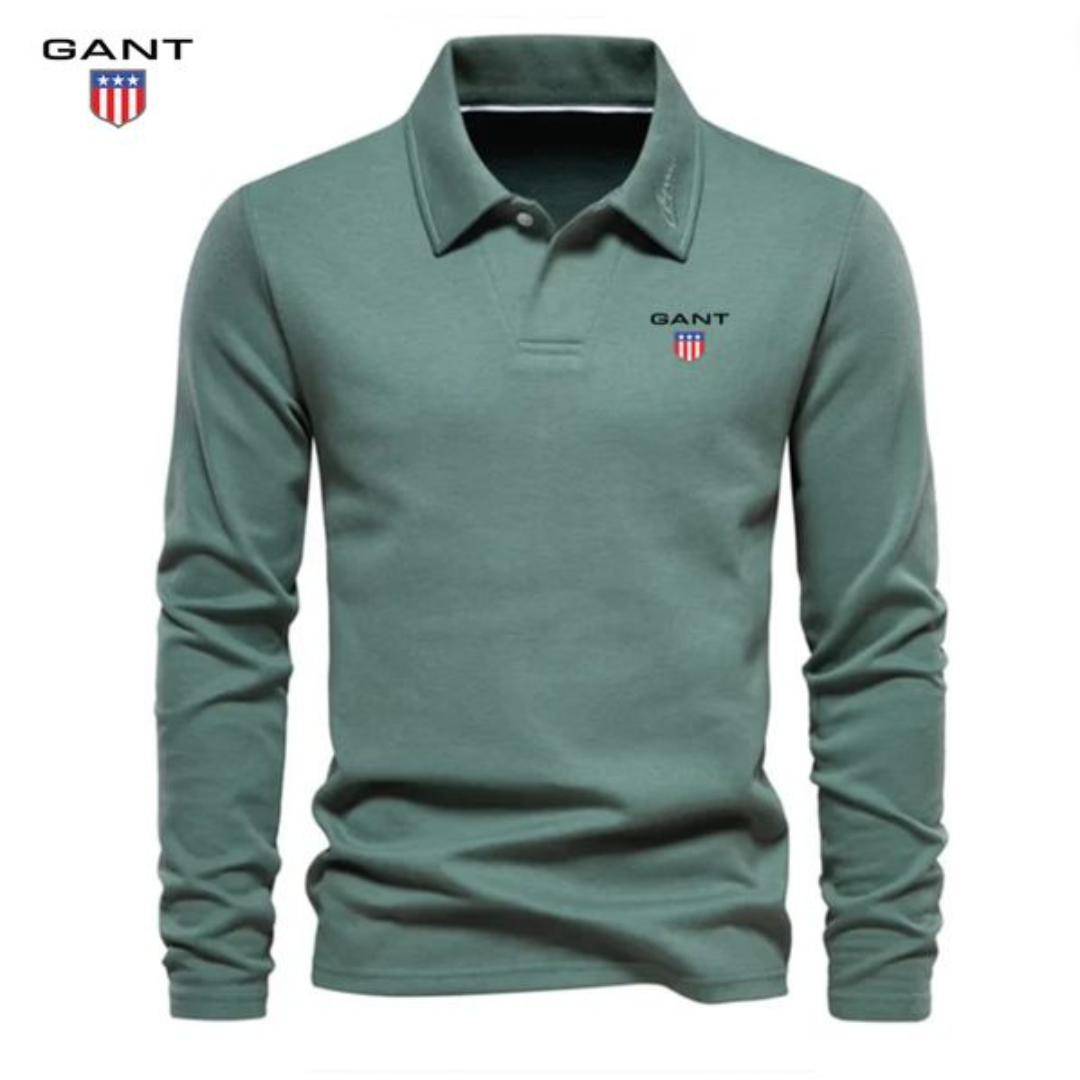 GANT® Klassisk Piképolo med Långa Ärmar
