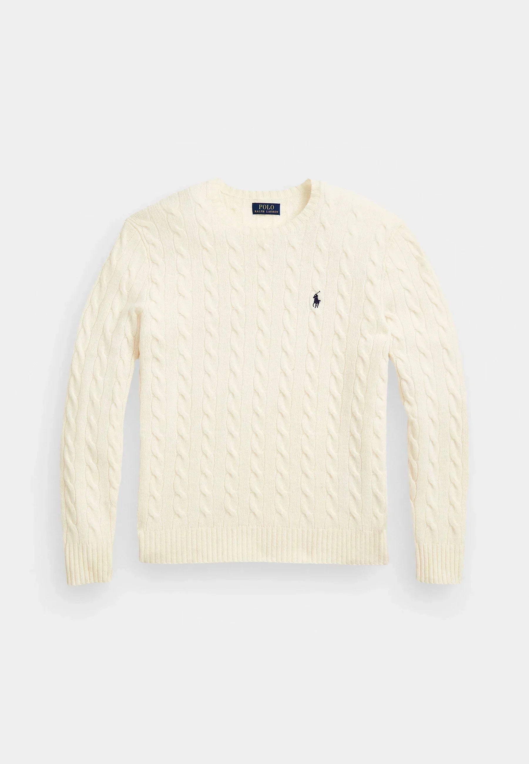 Ralph Lauren Cable-Knit Crew-Neck